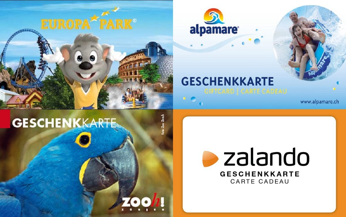 Gewinne Alpamare, Zalando, Zoo Zürich und Europa Park Karten!